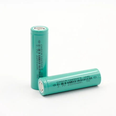 lithium ion battery 2200mah 18650
