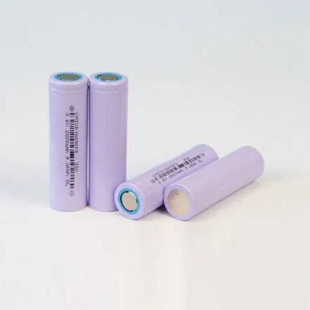 18650 2600mah lithium ion rechargeable battery