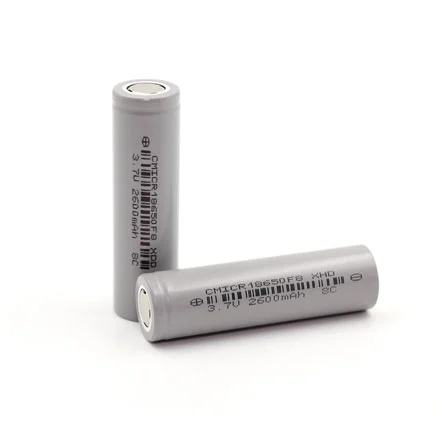 18650 li ion 2600mah rechargeable battery