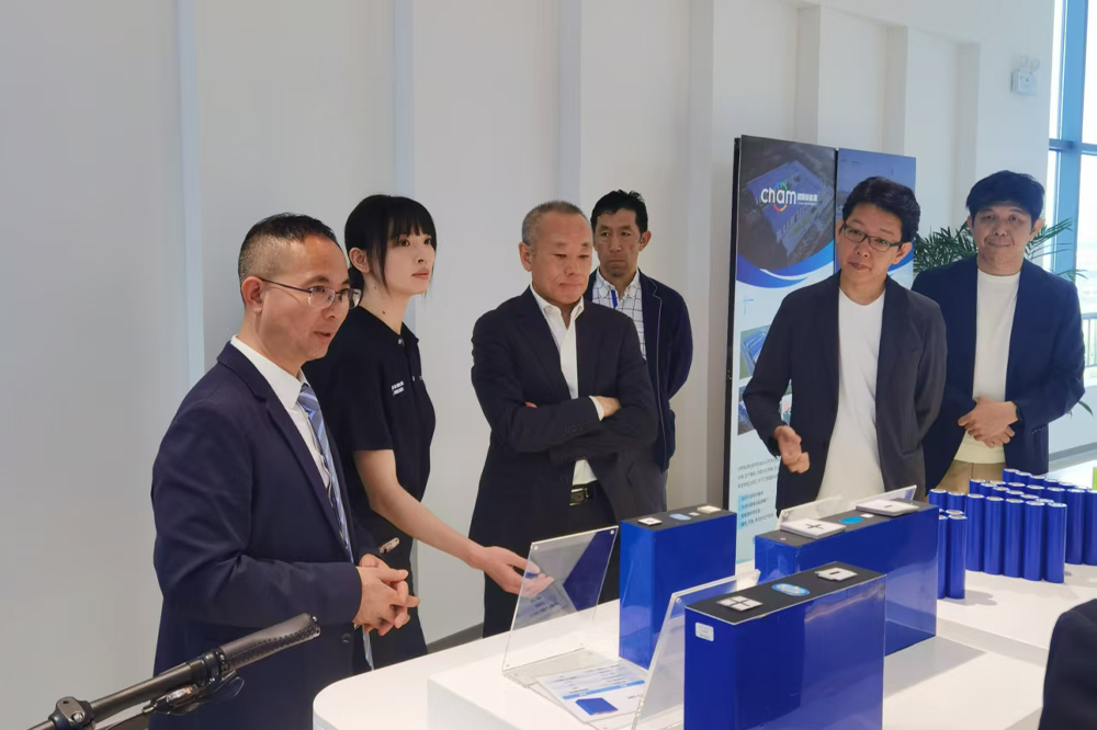 ​Senior Executives from Sony and Meiji Visit CHAM-ENERGONT to Explore New Energy Development Opportunities